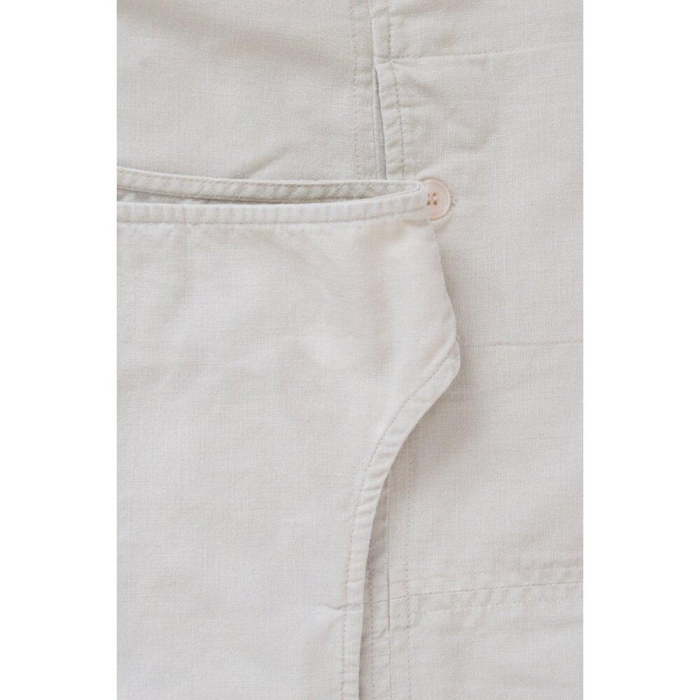 Vintage Linen/Cotton Sack Dress | 90s long dress size L - Picture 8 of 10